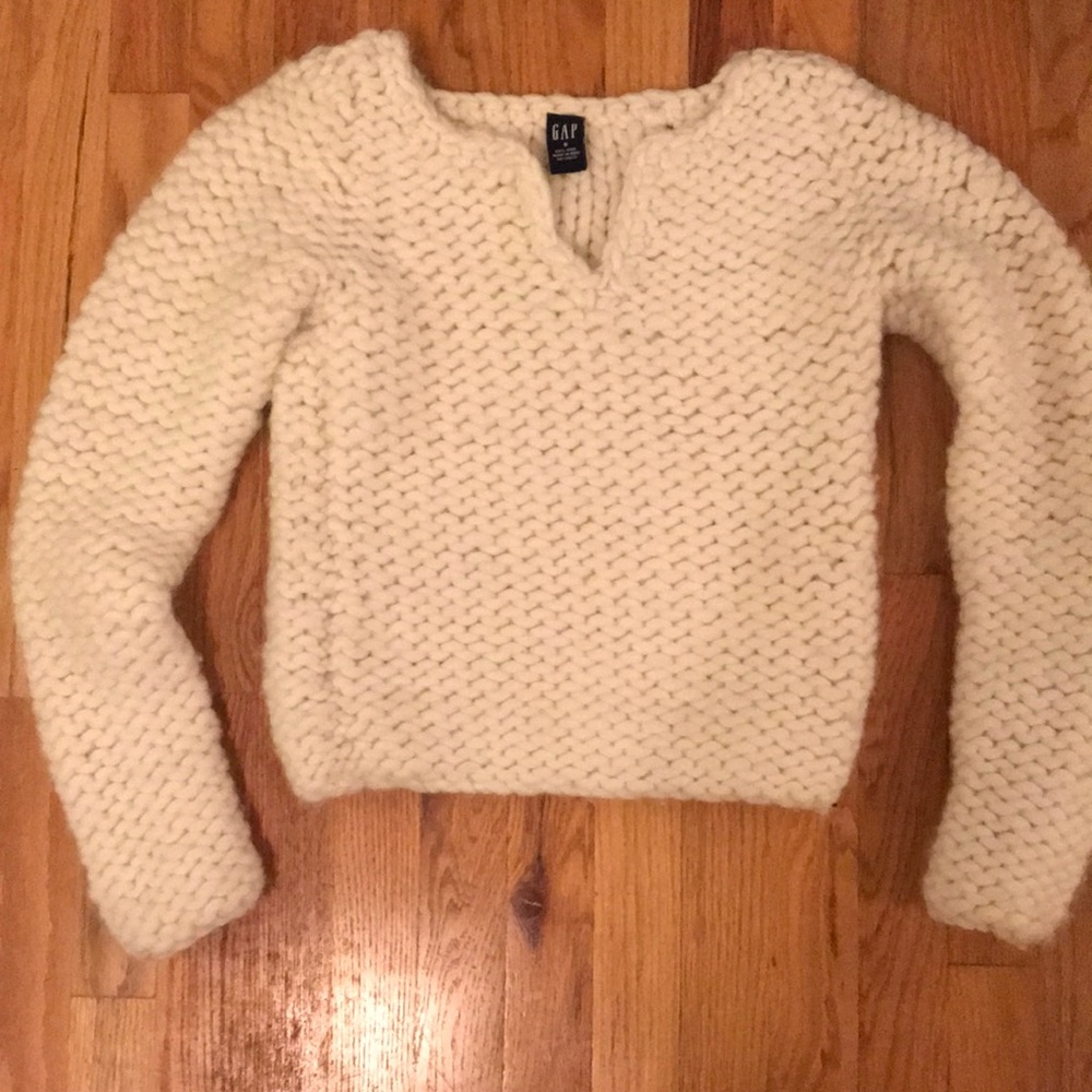 Vanilla 100% wool sweater ...